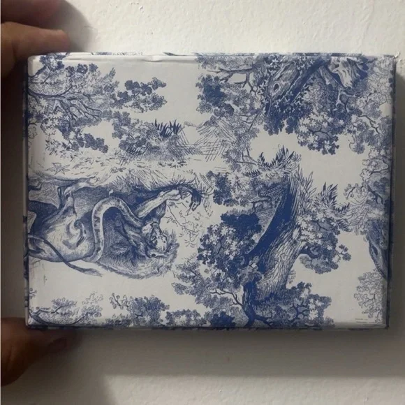 Dior Black and Blue Card Holder